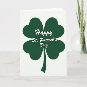 Lucky Clover Kunstkaart Kaart