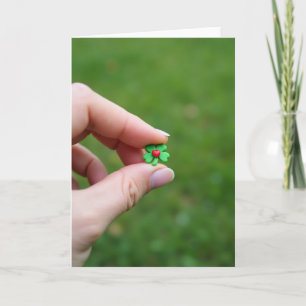 Lucky Clover Liefdeskaart Kaart