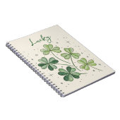 Lucky Clover Lucky Notitieboek (Rechterzijde)
