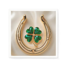 Lucky Clover met Goud Hoefijzer