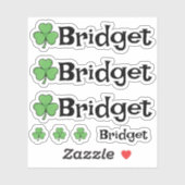 Lucky Clover Naamstickers Sticker (Vel)