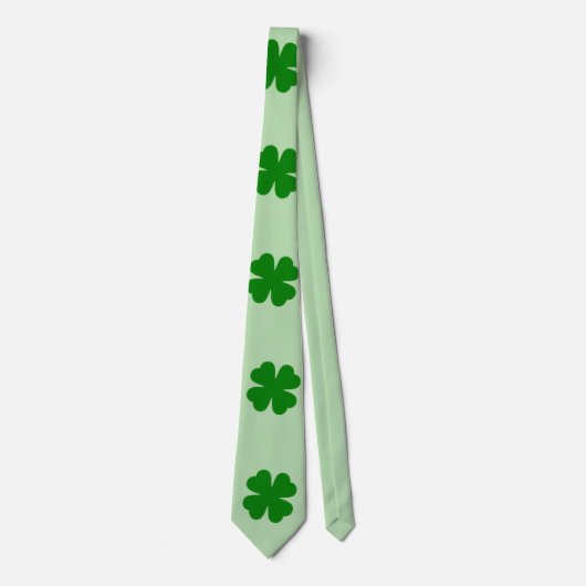 Lucky Clover Necktie Stropdas (Voorkant)