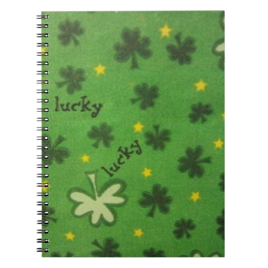 Lucky Clover Notitieboek (Voorkant)