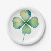 Lucky Clover Papieren Bordje (Voorkant)