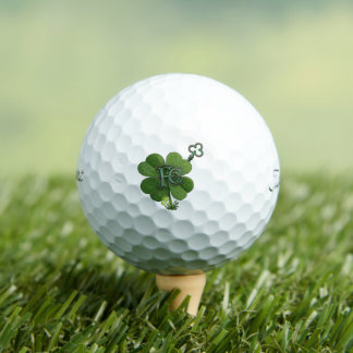 Lucky Clover Persoonlijke Titleist Pro V1 Golfballen
