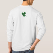 Lucky Clover Pipe - St. Patrick's Day T-shirt (Achterkant)