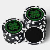 Lucky Clover Poker Chips (Opstapeling)