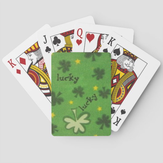 Lucky Clover Pokerkaarten (Achterkant)