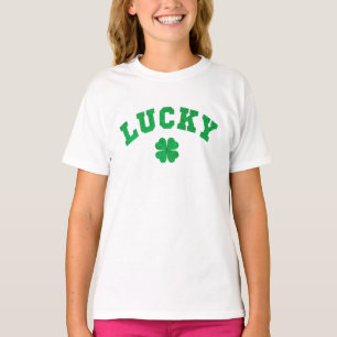 Lucky Clover Saint Patricks Dag T-shirt