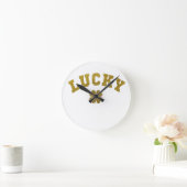 Lucky Clover Saint Patricks Ronde Klok (Huis)