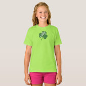 Lucky clover Saint Patrick's T-Shirt (Voorkant volledig)