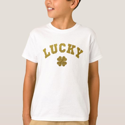 Lucky Clover Saint Patricks T-shirt (Voorkant)
