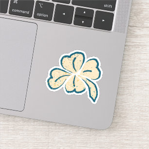 Lucky Clover Shamrock St. Patrick's Day Sticker