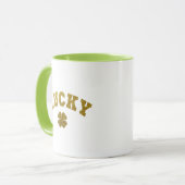 Lucky Clover Sint Patrick Mok (Voorkant links)