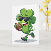 Lucky Clover Sport Fun Kaart (Gele Bloem)