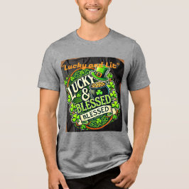 Lucky Clover St. Patrick’s Day T-shirt – Ierse Sha