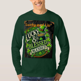 Lucky Clover St. Patrick’s Day T-shirt – Ierse Sha