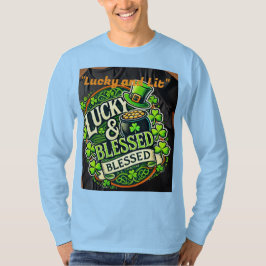 Lucky Clover St. Patrick’s Day T-shirt – Ierse Sha