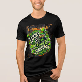 Lucky Clover St. Patrick’s Day T-shirt – Ierse Sha