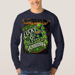 Lucky Clover St. Patrick’s Day T-shirt – Ierse Sha