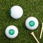 Lucky Clover St. Patrick's Dag Golfballen (Insitu Gras)