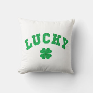 Lucky Clover St. Patrick's Dag Kussen