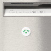 Lucky Clover St. Patrick's Dag Magneet (Insitu (Vaatwasser))