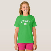 Lucky Clover St. Patrick's Dag T-shirt (Voorkant volledig)