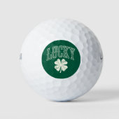  Lucky Clover St Patrick's Day Golfballen (Voorkant)