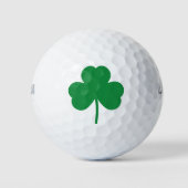 Lucky Clover St Patricks Day Green Shamrock Golfballen (Voorkant)