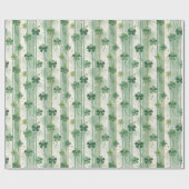 Lucky Clover St. Patrick's Day inpakpapier (Vlak)