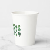 Lucky Clover St. Patricks Day Papieren Bekers (Links)