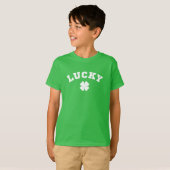 Lucky Clover St. Patricks Day T-shirt (Voorkant volledig)