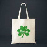 Lucky Clover St Patrick's Day Tote Bag<br><div class="desc">Lucky Clover St Patrick's Day</div>