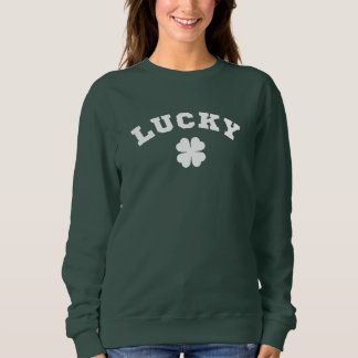 Lucky Clover St. Patricks Day Trui