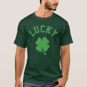 Lucky Clover St. Patrick's Shamrock T-shirt (Voorkant)
