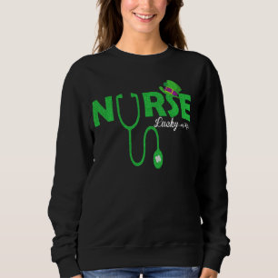 Lucky clover Stethoscoop hartslag Verloop St Patri Trui