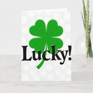 Lucky Clover Stippenkaart Kaart