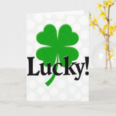 Lucky Clover Stippenkaart Kaart (Gele Bloem)