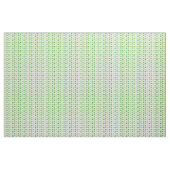 Lucky Clover Stof Wit Met Groene Shamrocks (Yard (91,4 cm))