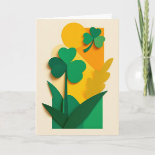 Lucky Clover Sunrise Kaart