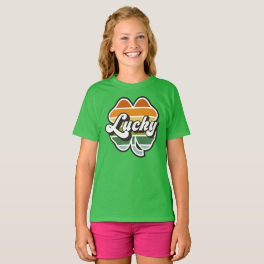 Lucky Clover T-shirt (Voorkant volledig)
