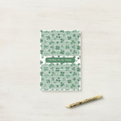 Lucky Clover to Do Lijst Shamrock Thema Daily Plan Post-it® Notes (Op bureau)