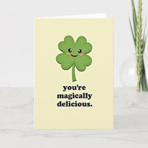 Lucky Clover Wenskaart Kaart
