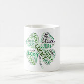 Lucky Clover Woordkunst Koffiemok (Center)