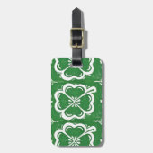 Lucky Clovers Bagagelabel (Voorkant verticaal)