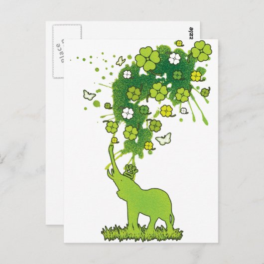 Lucky_Clovers Briefkaart (Voorkant / Achterkant)