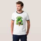 Lucky Clovers en gouden schatten T-shirt (Voorkant volledig)