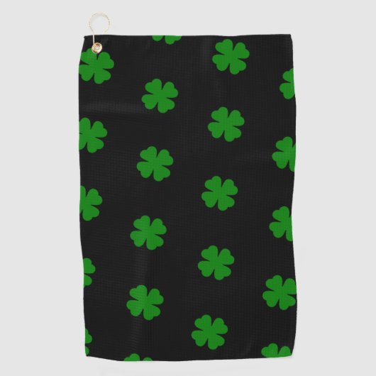 Lucky Clovers golfhanddoek (Voorkant)