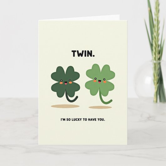 Lucky Clovers Loving You Kaart (Voorkant)